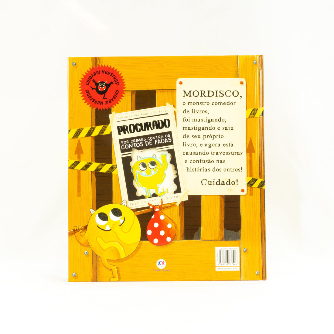 Livro interativo Mordisco - O monstro de livro